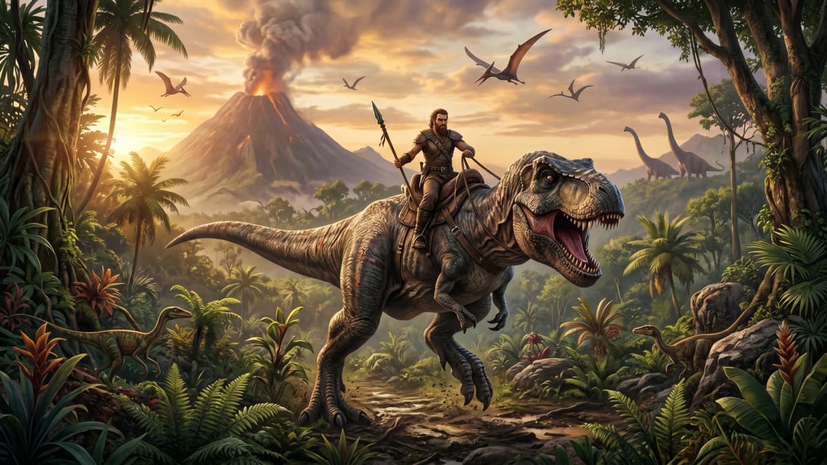 ARK: Survival Evolved server hosting on MANAfuel